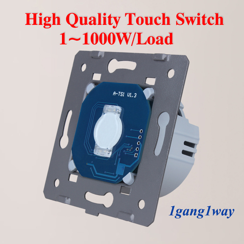 WELAIK EU Wall-Switch Touch-Switch DIY-Parts-Screen Wall-Light-Switch 1gang-1way  AC250V-A911 ► Photo 1/4