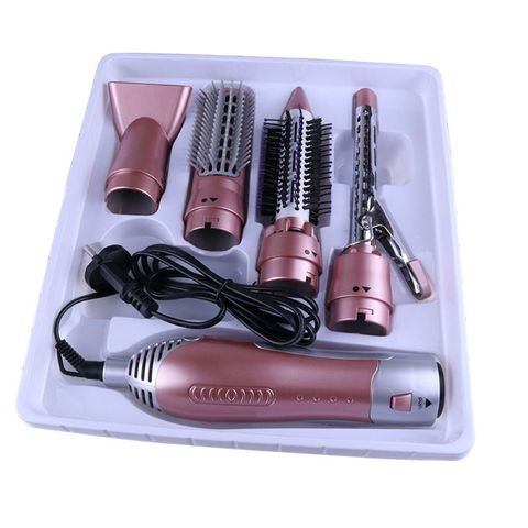 Professional 4 in 1 Multifunction Hair Dryer Curler Curling Straightener Comb Iron Brush Electric Styling Tools Travel Machine ► Photo 1/1