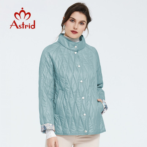 Astrid 2022 new  Spring fashion Short women coat Stand collar high quality female Outwear trend Urban Thin Jacket AM-9423 ► Photo 1/6