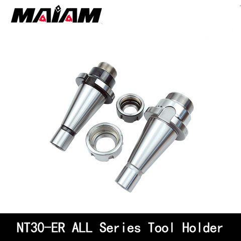 nt tool holder nt30 er11 er16 er20 er25 er32 er40 tool holder er collet chuck for cnc milling machine tool spindle tool holder ► Photo 1/6