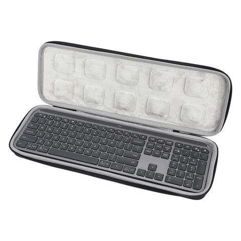 Hard Case for Logitech MX Keys Advanced Wireless Illuminated Keyboard Travel Carrying Protective Storage Bag ► Photo 1/6