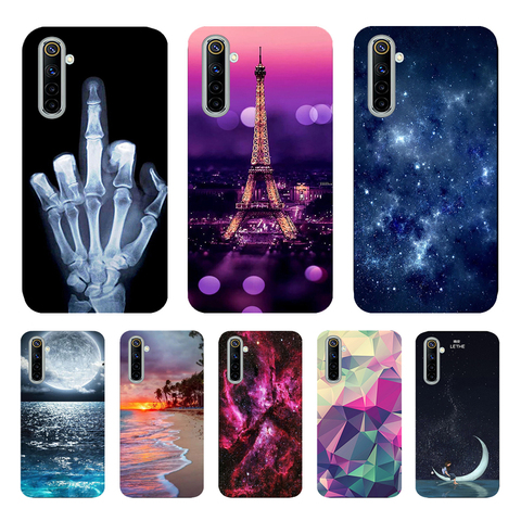 Realme 6 Case Cover Soft Silicone TPU Phone Case For Oppo Realme 6 Pro Realme6 Case Back Cover Phone Shell Housing Coque Capa ► Photo 1/6