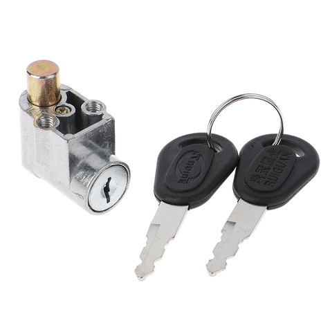 Ignition Lock Battery Safety Pack Box Lock + 2 key For Motorcycle Electric Bike Scooter E-bike ► Photo 1/6