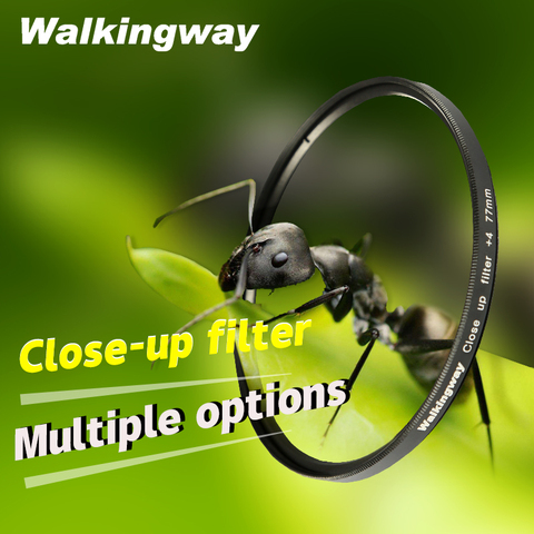Walkingway Macro Close Up Filter Dslr Camera Lens Filter 37/40.5/49/52/55/58/62/67/72/77/82mm for canon sony nikon dslr cameras ► Photo 1/6