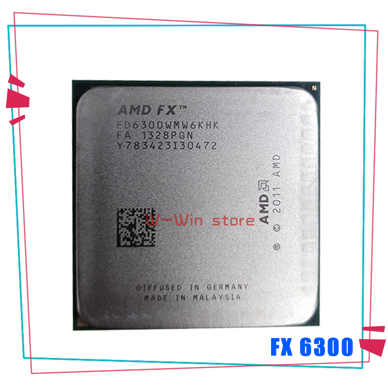 Buy Online Amd Fx Series Fx6300 3 5ghz Six Core Cpu Processor Fx 6300 Fd6300wmw6khk 95w Socket Am3 Alitools