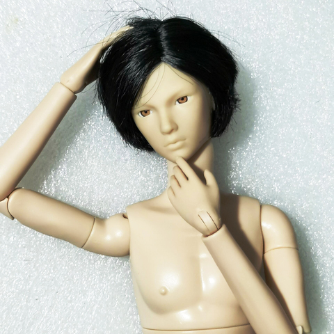1/6 Nude 31cm Male Doll 20 Joint Flexible Body BJD Boy Prince Short Hair Boyfriend DIY Doll Head without Makeup ► Photo 1/6