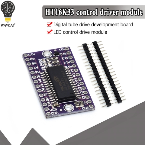 HT16K33 LED Dot Matrix Drive Control Module Digital Tube Driver ► Photo 1/6