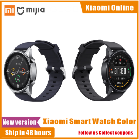 2022 New Xiaomi Mi Smart Watch Color Version NFC 1.39' AMOLED Screen Multi-dial Sport Fitness Xiaoai Voice Control Heart Rate ► Photo 1/6