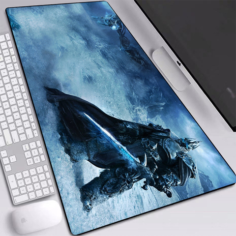 World of Warcraft Gaming Mouse Pad XXL King Mouse-pad Large Anti-slip XL Keyboard Desk Mice Mat for Laptop Rubber Play Mat ► Photo 1/6