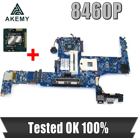 Akemy for HP EliteBook 8460p 642759-001 Notebook for HP 8460P laptop motherboard QM67 100% full tested ► Photo 1/2