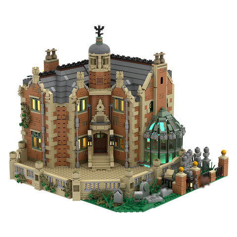 The Haunted Manor Ghost House Collection Haunted Ghost Castle Fit Idea Model Streetview Building Blocks Bricks Kid Gift ► Photo 1/6