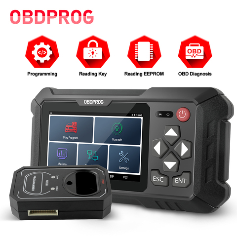 OBDPROG 501 Key Programmer Immobilizer EEPROM Car Key Pin Code Reader Diagnostic Tool Key Programmer PK X300 DP Pro4 X100 PAD2 ► Photo 1/6