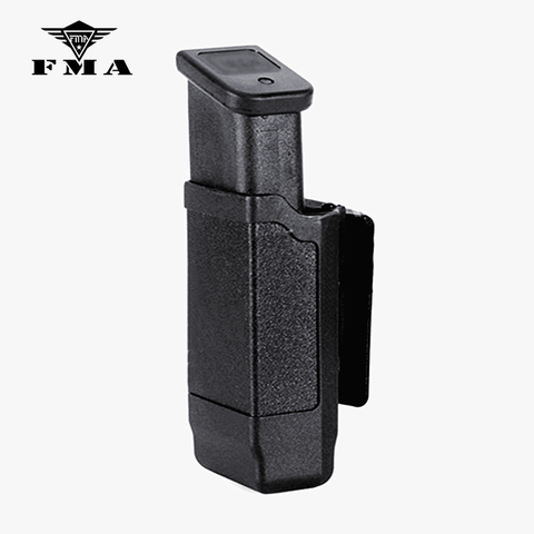 FMA CQC Tactical Single Pistol Magazine Pouch Clip for 9mm To 45 Caliber GLOCK M9 P226 HK USP Airsoft Hunting Accessories ► Photo 1/6