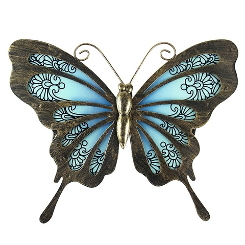 Garden Butterfly of Wall Artwork for Home and Outdoor Decorations Statues Miniatures Sculptures ► Photo 1/6