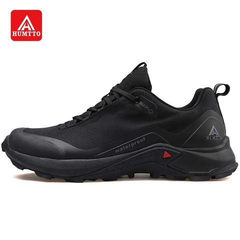 HUMTTO Mens Hiking Shoes Breathable Lace Up Comfortable Sport Shoe Outdoor Jogging Trekking Sneakers TPU EUR Size 39-46 ► Photo 1/6