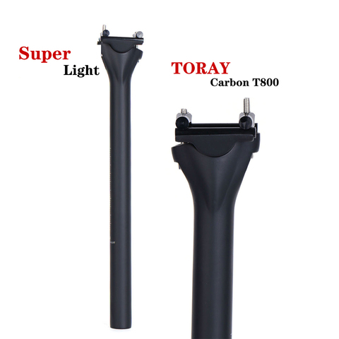 Fiber carbon Bicycle seatpost MTB/road bike seatpost UD matt 27.2/30.8/31.6mm Bicycle Parts ► Photo 1/6