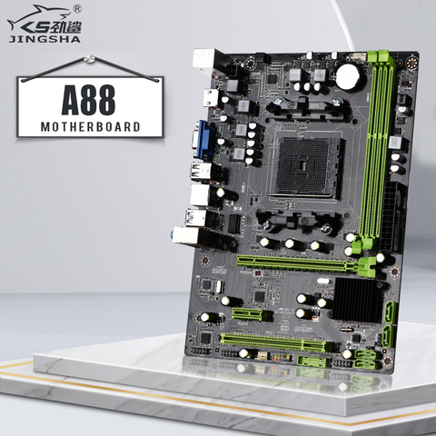 AMD A88 Motherboard  FM2 superior extreme gaming performance support AMD A series CPU ► Photo 1/6