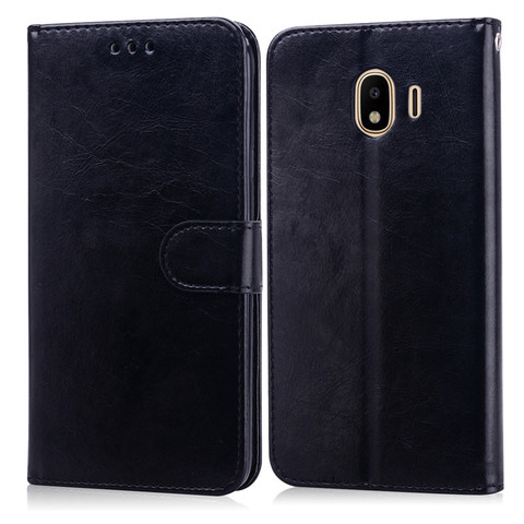 Leather Case For Samsung Galaxy J4 2022 Case Flip Wallet For Samsung Galaxy J4 Plus 2022 Case For Coque Samsung J4 2022 Case ► Photo 1/6