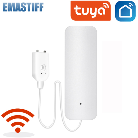 Tuya Home Alarm Water Leakage Alarm Independent WIFI Water Leak Sensor Detector Flood Alert Overflow Security Alarm System ► Photo 1/6