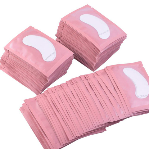 100pairs Eyelash Extension Paper Patches Grafted Eye Stickers 7 Color Eyelash Under Eye Pads Eye Paper Patches Tips Sticker ► Photo 1/6