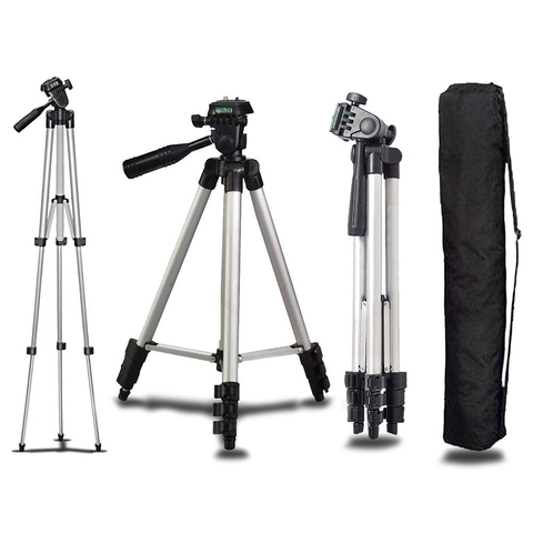 Newest Universal Professional Portable Aluminum Camera Tripod Stand Holder Bag for Canon Nikon Sony Panasonic Camera Tripods ► Photo 1/6