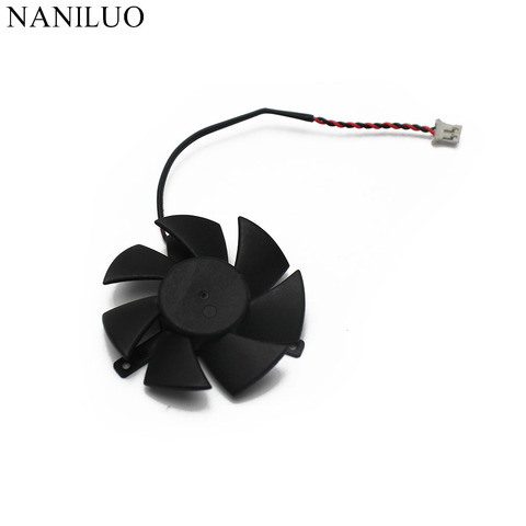 125010-SH2 ZP High quality ultra quiet 5010 Graphics card fan blade 45MM Diameter 39mm Hole Pitch 12V 0.08A fan blade 2pin ► Photo 1/4