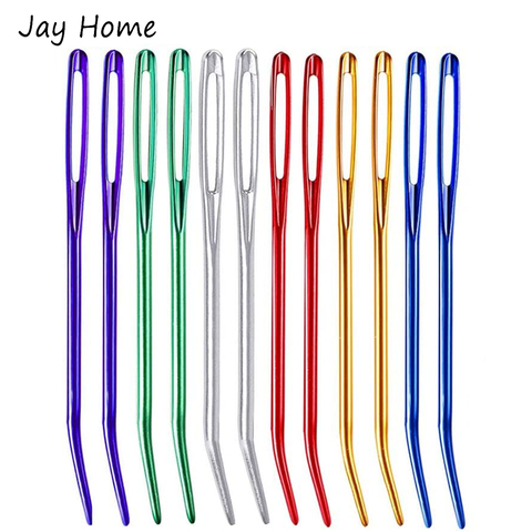 20Pcs Yarn Knitting Needles Tapestry Bent Tip Needles for Crochet Large Eye Curve Blunt Needle Yarn Weaving Needle Sewing Tools ► Photo 1/6