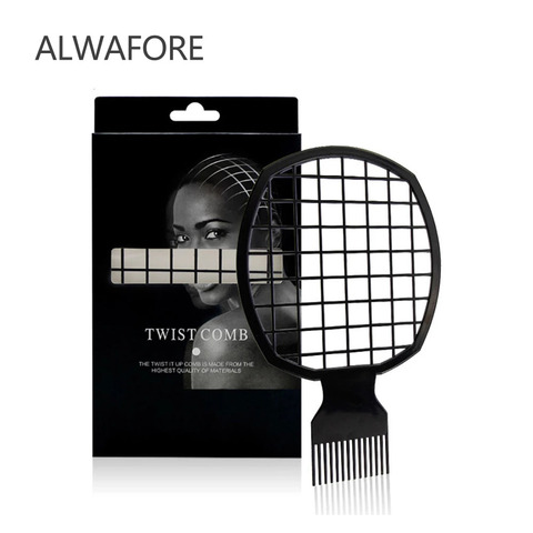 2 In 1 Afro Twist Hair Comb Men's Hairdressing Afro Comb Twist Wave Curl Brush Combs ► Photo 1/6