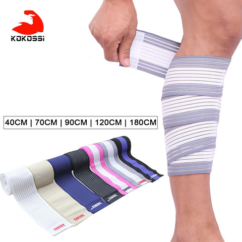 KoKossi One 40-180cm High Elasticity Compression Bandage Sports Kinesiology Tape for Ankle Wrist Knee Calf Thigh Wraps Support ► Photo 1/1