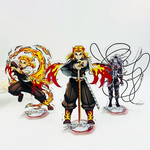Buy Online New Anime Demon Slayer Kimetsu No Yaiba Mugen Train Cosplay Acrylic Stand Figure Desk Figure Action Model Plate Decoration Alitools