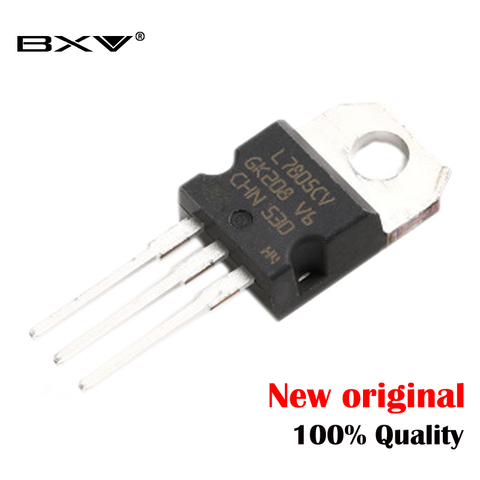 10PCS L7805CV L7805 7805 transistor three terminal voltage regulator TO-220 new original ► Photo 1/1