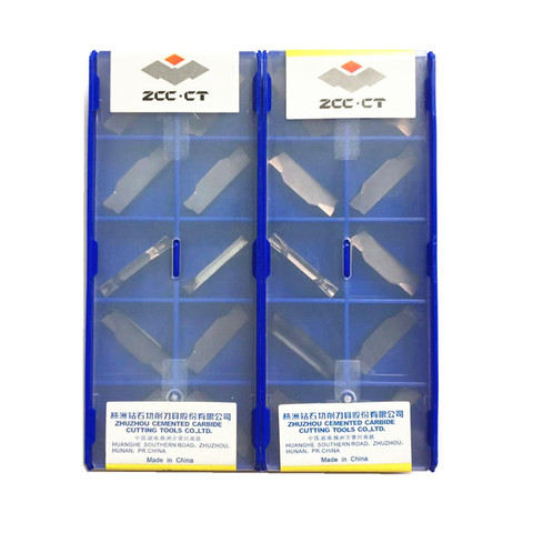 10PCS YBG302 ZTGD0404 MG ZTFD0303 High Quality Carbide Inserts CNC Lathe Turning Cutter  grooving TOOL for Steel ► Photo 1/1