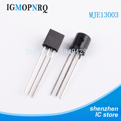 50PCS MJE13003 E13003 13003 Transistor TO-92 13003A triode transistor IC ► Photo 1/2