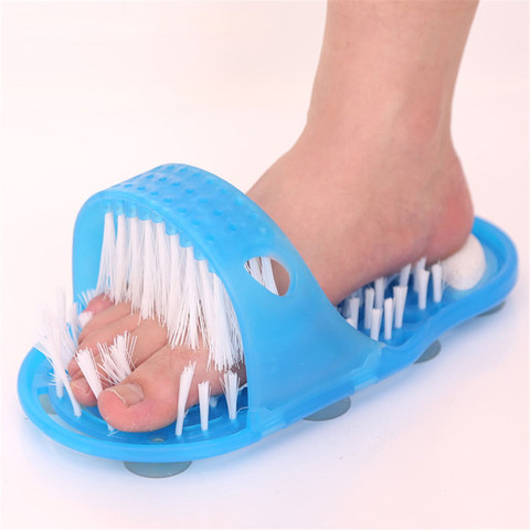 New Foot Gift Shower Feet Cleaner Scrubber Bath Brush Bristle Massager ► Photo 1/4