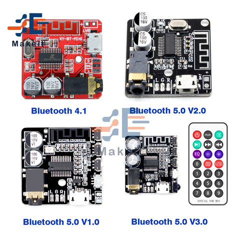 Bluetooth 4.1 5.0 VHM-314 Bluetooth Audio Receiver Board mp3 Lossless Decoder Board Stereo Music Module for Car Speaker ► Photo 1/6