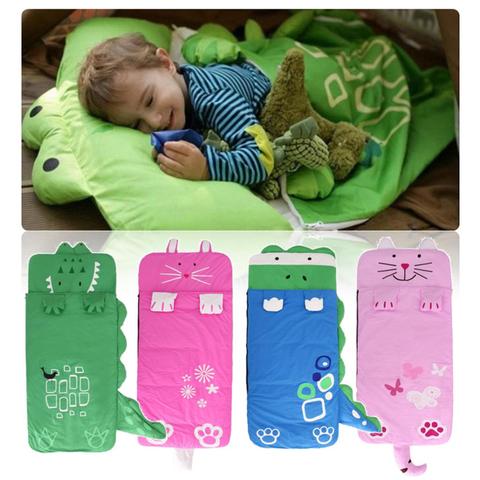 Kids Cartoon Bed Wrap Soft Warm Sleeping Bag Wrap Cuddle Snuggle Blanket 130*59cm ► Photo 1/6