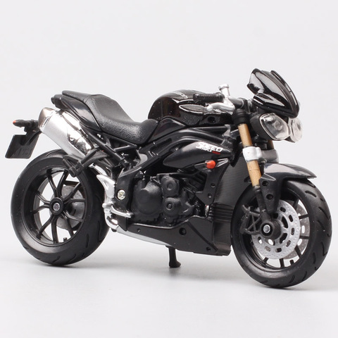 1/18 scale small bburago 2011 Triumph ST Speed Triple Tiger 1050 streetfighter sport bike motorcycle Diecasts Vehicles toy kids ► Photo 1/6