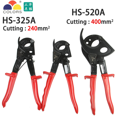 HS-325A 240mm HS325A Hand Ratchet Cable Cutter Plier Ratchet Wire Cutter Plier Hand Tool Hand Plier for Large cable ► Photo 1/6