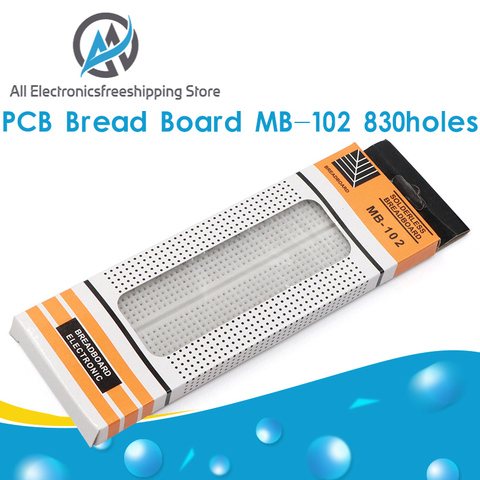 Breadboard 830 Point PCB Board MB-102 MB102 Test Develop DIY kit nodemcu raspberri pi 2 lcd High Frequency ► Photo 1/6