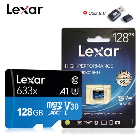 Price History Review On Lexar Memory Card 32gb 64gb Microsd Card Sdhc Sdxc 128gb 256gb 512gb Uhs I Class10 Up To 95mb S Read High Performance 633x Aliexpress Seller Chinaflashmarket Store Alitools Io