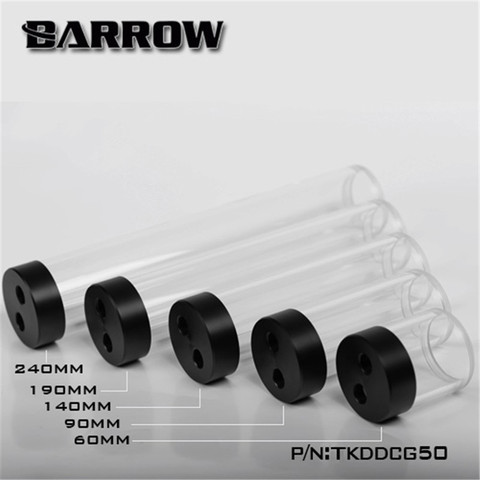 Barrow DDC Pump Reservoir Water Cooling Diameter 50mm Modified Water Tank Cover assembly 60mm 90mm 140mm 190mm 240mm TKDDCG50 ► Photo 1/6