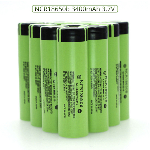 New 18650 Battery NCR18650B  Rechargeable Battery 3.7V 3400mAh Li ion 18650 Batteries for Power Battery Flashlight Headlight ► Photo 1/6