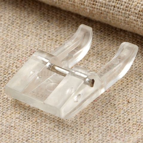 New Hot Clear View Zag Open Toe Sewing Presser Foot, Compatible FOR BROTHER, JANOME, TOYOTA, NEW Singer Domestic Sewing Machines ► Photo 1/6