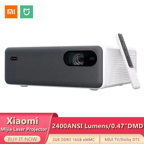 Original XIAOMI Mijia ALPD 3.0 Laser Projector 2400 ANSI Lumens Resolution 150 Inch Screen 10W Speaker Wifi bluetooth Dual ► Photo 1/6