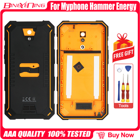 New Original Battery Cover For Myphone Hammer Energy Protective Back Case Repair Replacement Accessories Parts Phone Accessory ► Photo 1/3