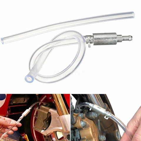 Clutch Brake Bleeder Hose One Way Valve Tube Bleeding Tool Kit Motorcycle Car ► Photo 1/1