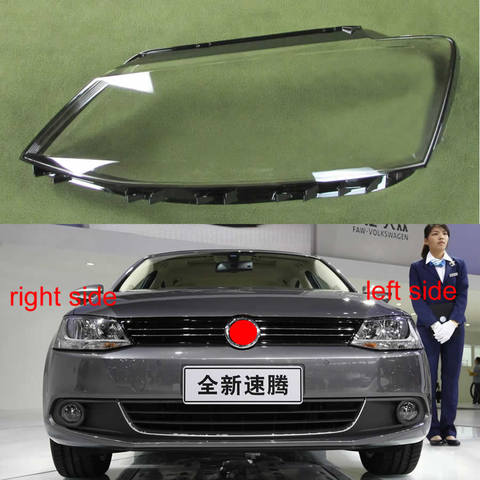 For Volkswagen Jetta (Sagitar) 2012 2013 2014 2015 2016 2017 2022 Headlamp Transparent Lampshade Headlight Shell Cover Lens Mask ► Photo 1/6