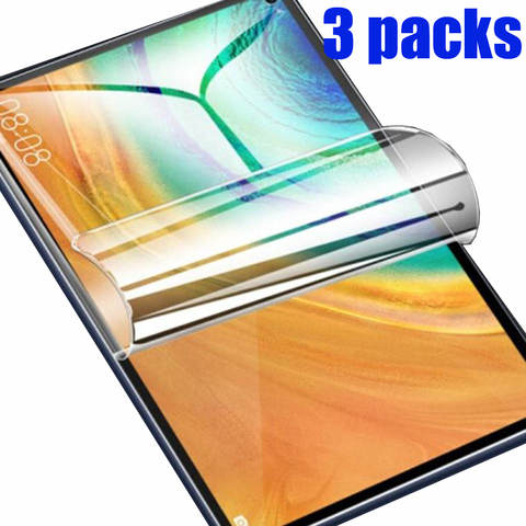 3-packs PET soft screen protector for Huawei matepad T 8 10 10S T10 T10s T8 10.4 pro 10.8 protective film ► Photo 1/6