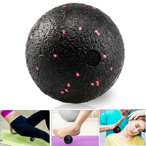 10cm High Density EPP Fitness Ball Single Massage Ball Lightweight Black Mobility Ball for Physical Therapy Deep Tissue Massage ► Photo 1/6