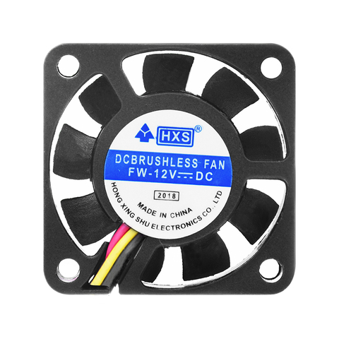 Low Noise DC 12V 40x40mm Computer PC CPU Cooler Cooling Fan 3 Pins 9 Blades fans Heatsink Exhaust Blower Power Saving Design ► Photo 1/6